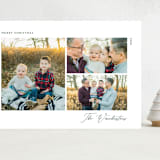 "Minimal Chic" - Holiday Cards in Forest by Genna Blackburn - Front