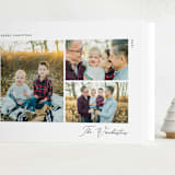 "Minimal Chic" - Holiday Cards in Forest by Genna Blackburn - Folded Card