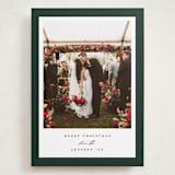 "Colored Edge" - Holiday Cards in Hunter by Jennifer Postorino - Front