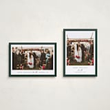 "Colored Edge" - Holiday Cards in Hunter by Jennifer Postorino - Photo Orientation Options