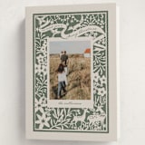 "Woodland Papercut" - Holiday Cards in Pine by Leia Matt - Folded Card