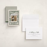 "Woodland Papercut" - Holiday Cards in Pine by Leia Matt - Assembled