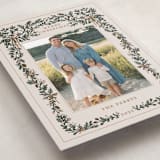 "Merriest Botanicals" - Holiday Cards in Champagne by Angel Walker - Detail