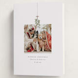 "Married and Merry" - Holiday Cards in Winter by Randi Cirelli - Folded Card