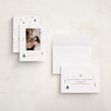 "Cross Stitch Christmas" - Holiday Cards in Snow by Claire - Assembled