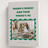 "And Then Us" - Holiday Cards in Pine by Anna Elder - Folded Card