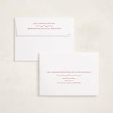 "Mirth" - Holiday Cards in Chartreuse by Alston Foster - FREE Recipient Addressing