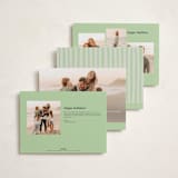 "Soft Ambience" - Holiday Cards in Sage by Alicia Schultz - Back of Card Options