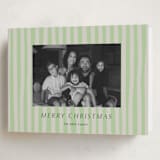 "Soft Ambience" - Holiday Cards in Sage by Alicia Schultz - Folded Card