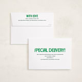 "Letters" - Holiday Cards in Candy by Up Up Creative - FREE Recipient Addressing