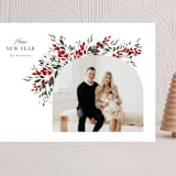 "Winters Meander" - Holiday Cards in Crimson by Itsy Belle Studio - Front