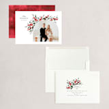 "Winters Meander" - Holiday Cards in Crimson by Itsy Belle Studio - Assembled