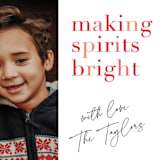 "Bright Holiday spirits" - Holiday Cards in Candy Cane by Kelly Nasuta - Detail