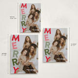 "Stacked" - Holiday Cards in Gumdrop by Olivia Williams - Formats Available