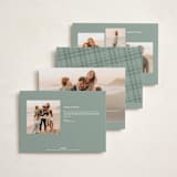 "We Three" - Holiday Cards in Sage by Lea Delaveris - Back of Card Options