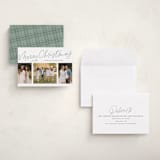 "We Three" - Holiday Cards in Sage by Lea Delaveris - Assembled