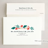 "Bold Tropic Florals" - Holiday Cards in Midnight by Nam Bourassa - FREE Recipient Addressing