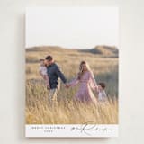 "Elegance" - Holiday Cards in Snow by Nicoletta Savod - Front