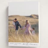 "Elegance" - Holiday Cards in Snow by Nicoletta Savod - Folded Card