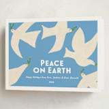 "California Doves" - Holiday Cards in Sky by Erika Firm - Folded Card
