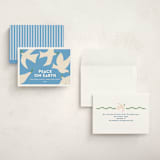 "California Doves" - Holiday Cards in Sky by Erika Firm - Assembled