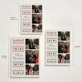 "holiday embroidery" - Holiday Cards in Buttercream by Vivian Yiwing - Formats Available