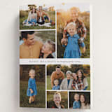 "Septet" - Holiday Cards in Snowflake by Jessica Williams - Folded Card