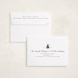 "jagged edge" - Holiday Cards in Pudding by Cass Loh - FREE Recipient Addressing