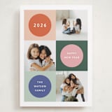 "Colorful" - Holiday Cards in Wreath by Kelly Watkins - Front