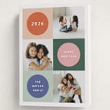 "Colorful" - Holiday Cards in Wreath by Kelly Watkins - Folded Card