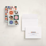 "Colorful" - Holiday Cards in Wreath by Kelly Watkins - Assembled