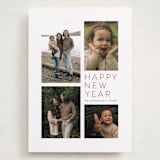 "All Aglow" - Holiday Cards in Berry by Jen Tips - Front