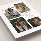 "All Aglow" - Holiday Cards in Berry by Jen Tips - Detail