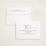 "Chronicle" - Holiday Cards in Vanilla by Blustery August - FREE Recipient Addressing