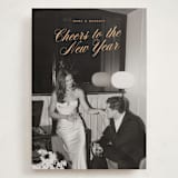 "Classy Cheer" - Holiday Cards in Apricot by Ekko Studio - Front