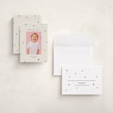 "Tiny Star Confetti" - Holiday Cards in Confetti by Kercia Jane - Assembled
