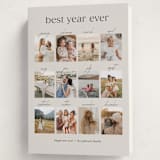 "Best Year" - Holiday Cards in Crêpe by Olivia Williams - Folded Card