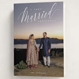 "Very Married Christmas" - Holiday Cards in Snow by Nicoletta Savod - Folded Card