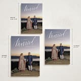 "Very Married Christmas" - Holiday Cards in Snow by Nicoletta Savod - Formats Available