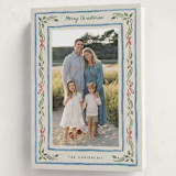 "Holiday Gingham" - Holiday Cards in Porcelain by Chris Griffith - Folded Card