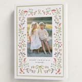 "Lafayette" - Holiday Cards in Sage by Melanie Kosuge - Folded Card
