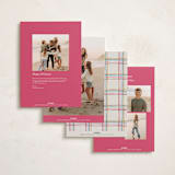 "Merry Little Lines" - Holiday Cards in Gumdrop by Kercia Jane - Back of Card Options