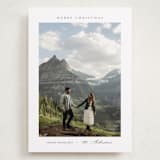 "Scenic" - Holiday Cards in Snow by Nicole Walsh - Front