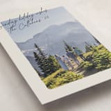 "Postcard Note" - Holiday Cards in Ink by Ekko Studio - Detail