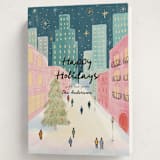 "City" - Holiday Cards in Evening by Elly - Folded Card