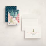 "City" - Holiday Cards in Evening by Elly - Assembled