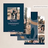 "Complete" - Holiday Cards in Cloud by Jennifer Lew - Back of Card Options
