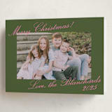 "Kiawah" - Holiday Cards in Bonbon by Megan Davis - Folded Card