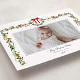 "Bows & Ribbon" - Holiday Cards in Candy Cane by Susan Moyal - Detail