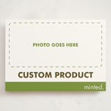 "Landscape Custom" - Holiday Cards in Charcoal by Minted - Front